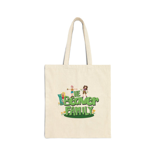 The Beaver Family Shopping Bag