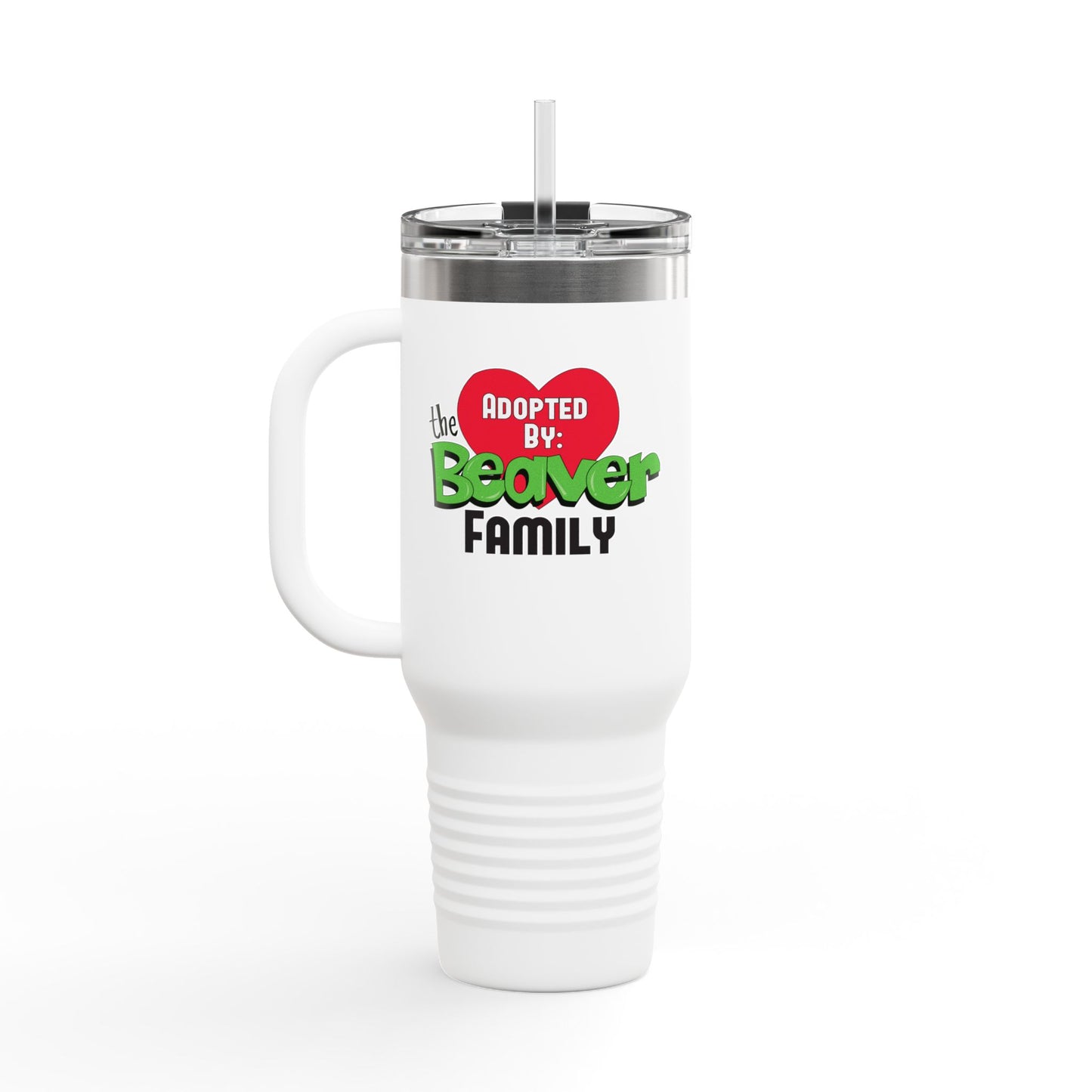 Adopted By The Beaver Family Travel Mug