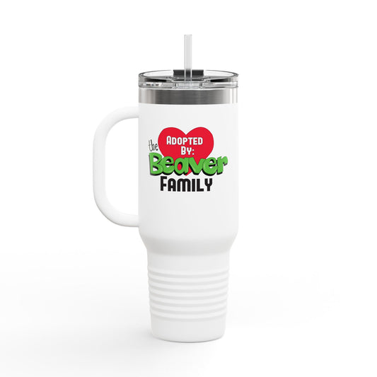 Adopted By The Beaver Family Travel Mug