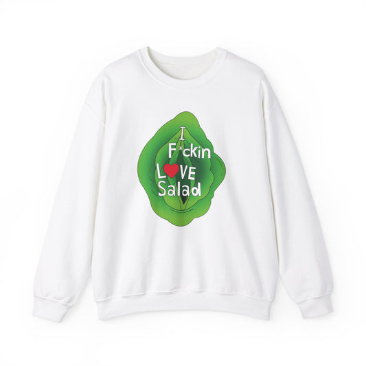 I F*ckin Love Salad Crewneck Sweatshirt