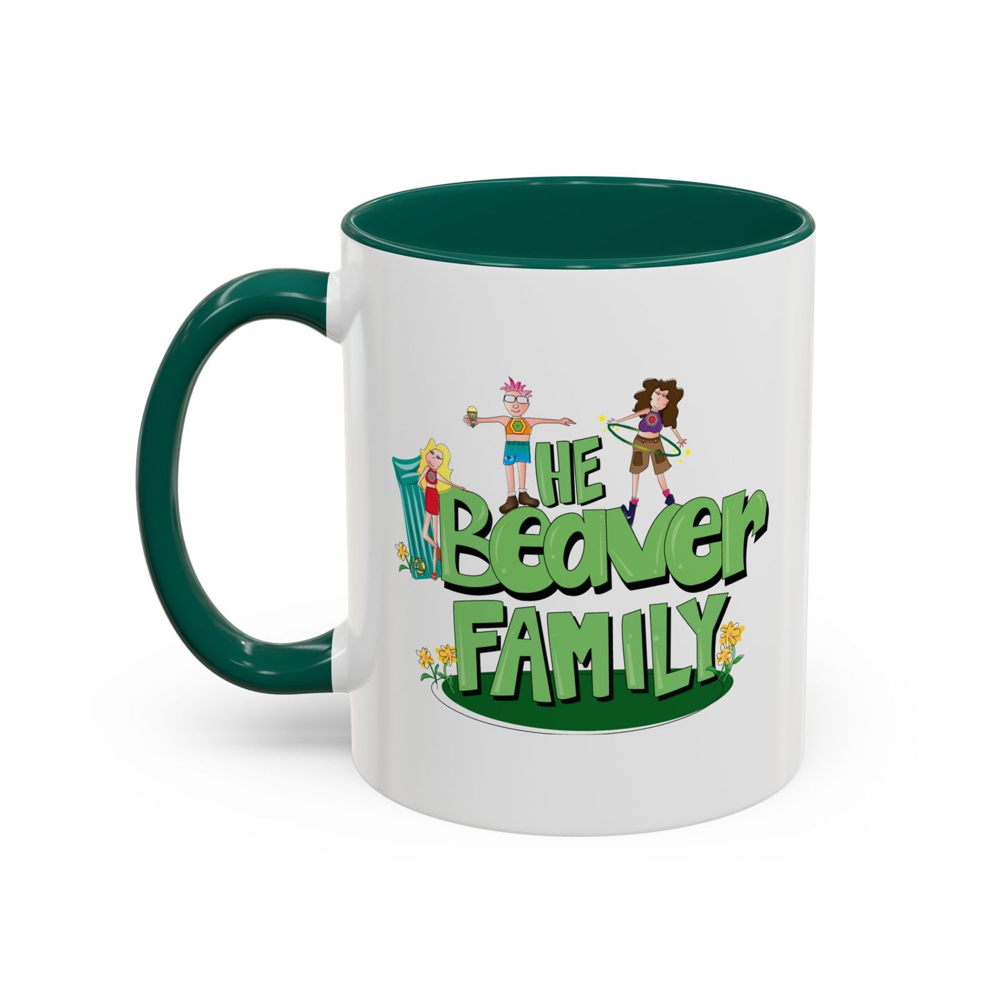 The Beaver Family Mug