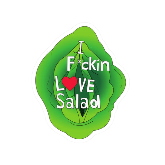 I F*ckin Love Salad Sticker